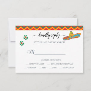 RSVP Respuesta a Fiesta Mexicana