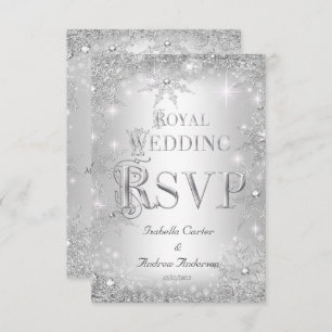 RSVP Royal Boda Silver Winter Wonderland Crown