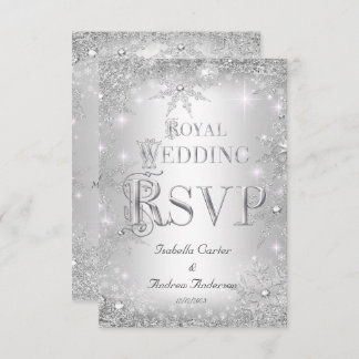RSVP Royal Boda Silver Winter Wonderland Crown