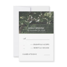 RSVP RRSVP Rústica de árbol de luces de cadena