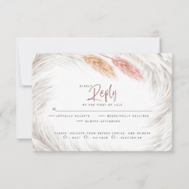 RSVP Rústica Foxtail y Ivory Pampas Grass