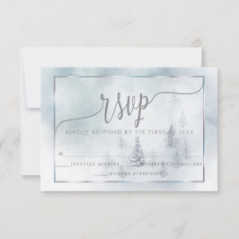 RSVP | Silver Blue Winter Wonderland