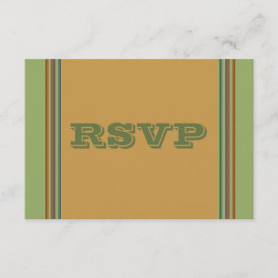 RSVP simple de sitio verde