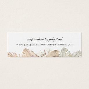 RSVP, sitio web de Bodas de Frond Palm Frond