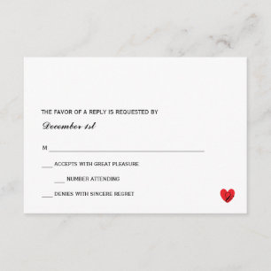 RSVP   sr. sr.