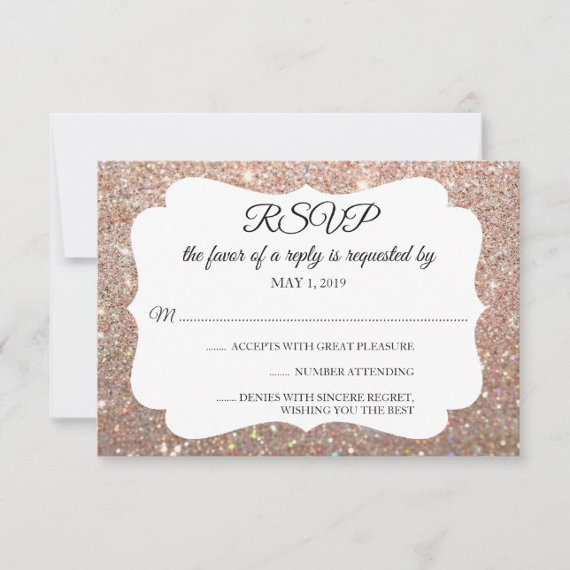 RSVP Su Purpurina De Día Fab Rosa Gold (Anverso)