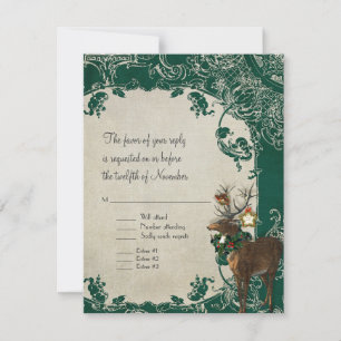 RSVP Vintage Elegance Navidades Toile Damask