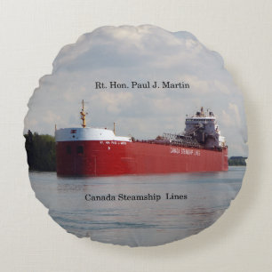Rt. almohada redonda de Hon Paul J. Martin