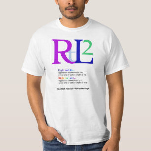 RTL2: Favorable-LGBT camiseta antiabortista