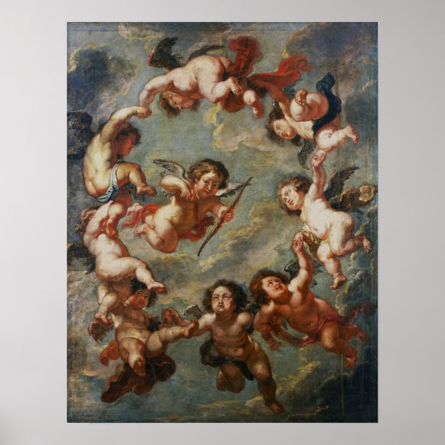 Rubens - Putti- Decoración de Techo (Frente)