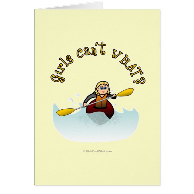 Rubia Kayaker (Frente)