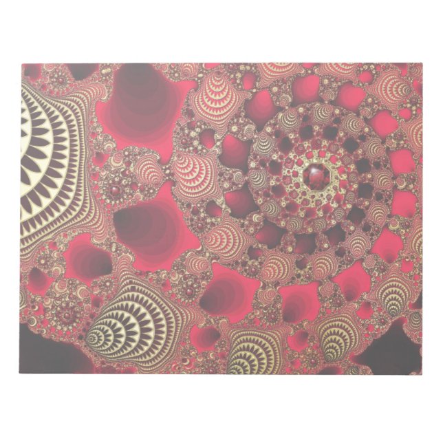 Rubies y Bloc de notas de oro (Frente)