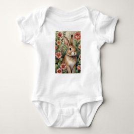 Rubor Blooms and Bunny Dreams Baby Body Suite