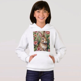 Rubor Blooms y Bunny Dreams Hoodie