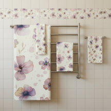 Rubor crema boho acuarela flor silvestre