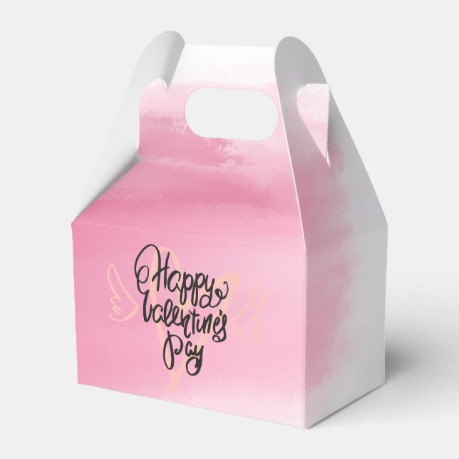 Rubor de acuarela | Caja de regalo de San Valentín (Front Side)