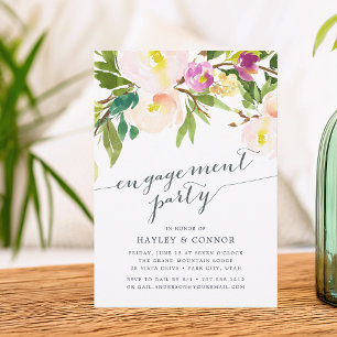 Rubor de primavera Invitación de la Parte de com
