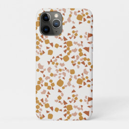 Rubor Gold terrazzo Funda moderno minimal Mate iPh