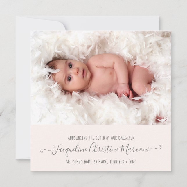 Rubor moderno y agitado, Chica arcoiris mudo, foto (Reverso)