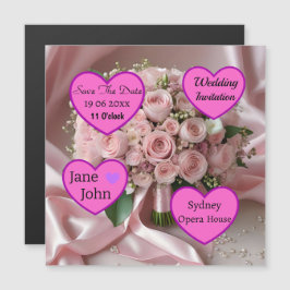 "Rubor of Love: Un Bouquet de romance eterno"