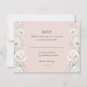 Rubor Pink Floral Dream Wedam RSVP