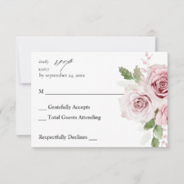 Rubor Pink Floral no Meal RSVP
