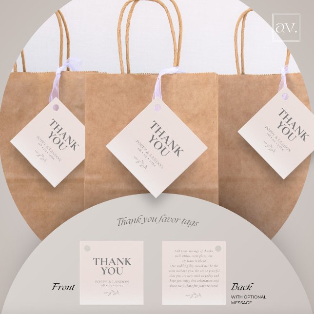 Rubor Pink Gracias Etiqueta De Favor (Subido por el creador)