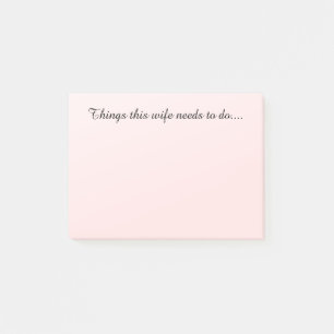 Rubor pink post nota