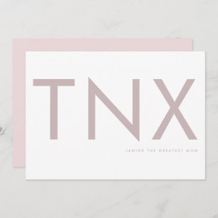 Rubor Pink Ultra Moderno Negrita Muchas Gracias Ma