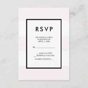 Rubor Pink White 3 Strips RSVP