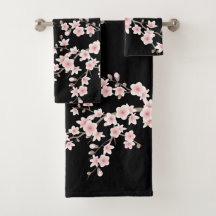 Rubor Rosa Flor de Cerezo Negra