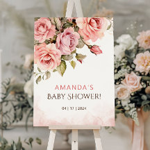 Rubor Rosa Watercolor Baby Shower