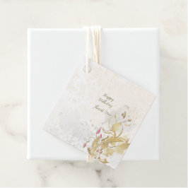 Rubor y botánico de oro dejan etiquetas de favor