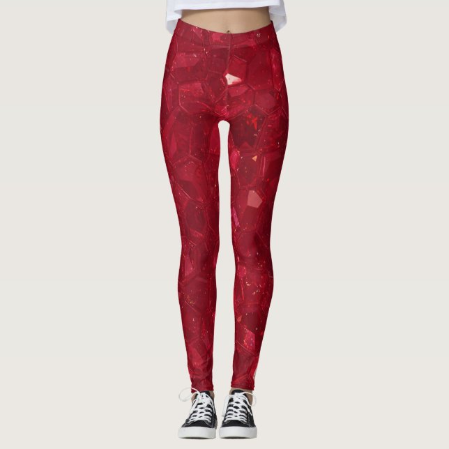 Ruby Leggings For Valentines Day (Anverso)