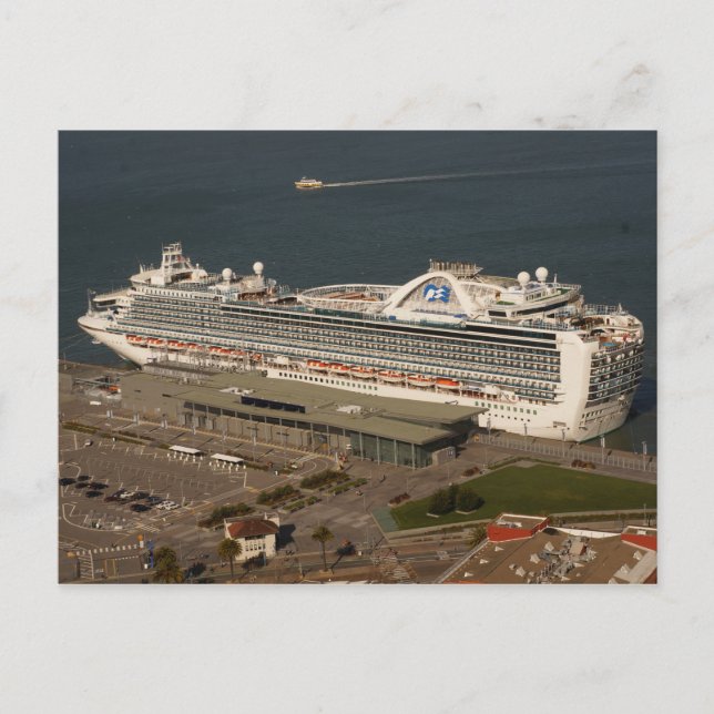 Ruby Princess Cruise, tarjeta postal SF (Anverso)