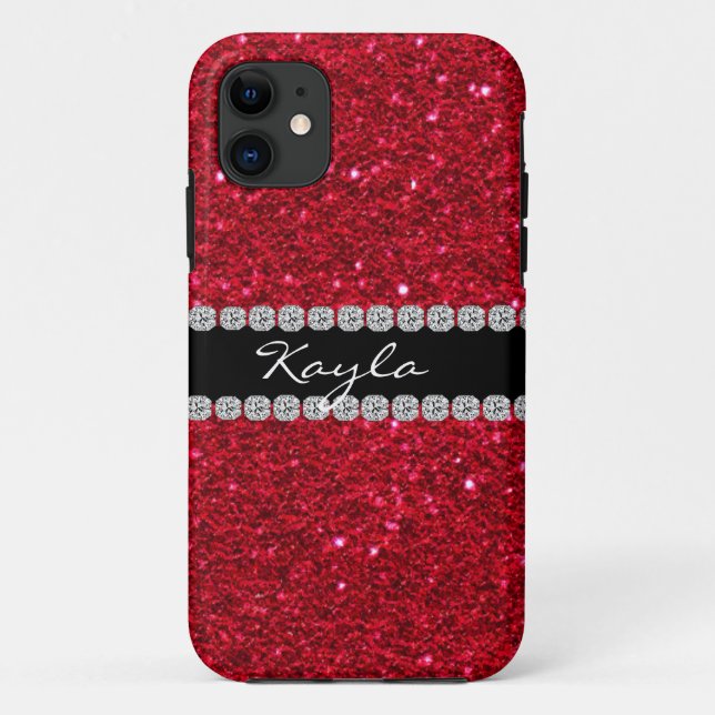 RUBY ROJO CRISTAL Funda IPHONE 5 (Reverso)