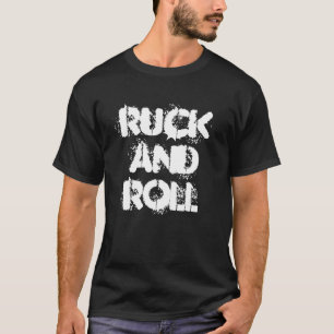 Ruck y ruede la camiseta media para hombre del
