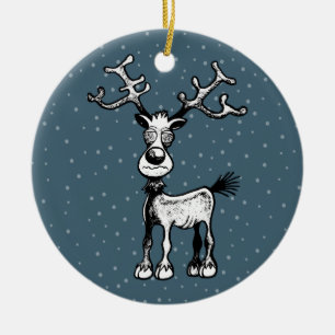 Rudolph, los ornamentos navideños de los renos