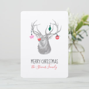 Rudolph Reno de Navidad Feliz Navidad