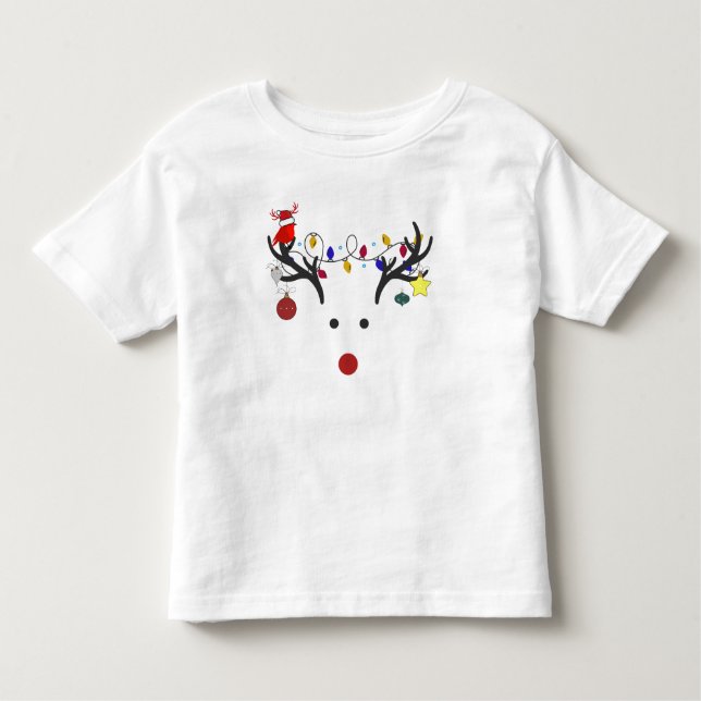 "Rudolph the Rednose", la camiseta de un niño pequ (Anverso)