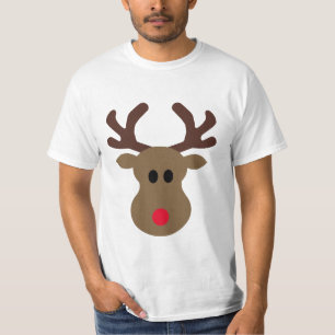 Rudolph tonto la camisa del navidad del reno