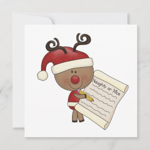 Rudy Reindeer Naughty o Nic