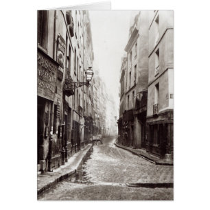 Rue Aumaire, de la calle Volta, París, 1858-78