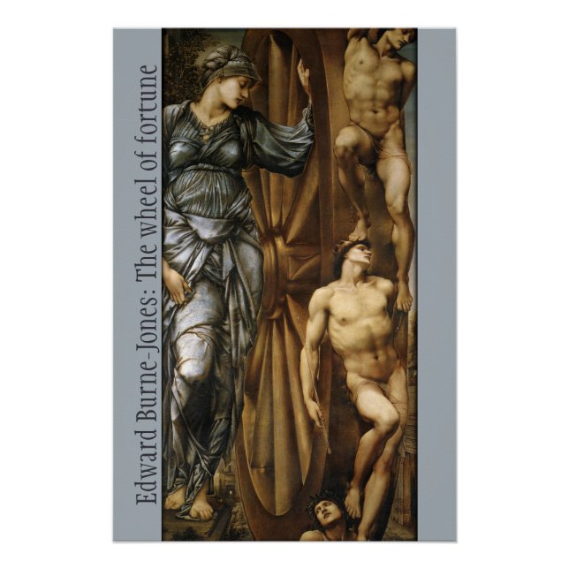 Rueda Burne-Jones de la Poster Fortune CC0427 (Anverso)