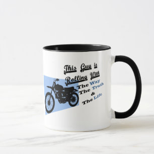 Rueda con la taza de café