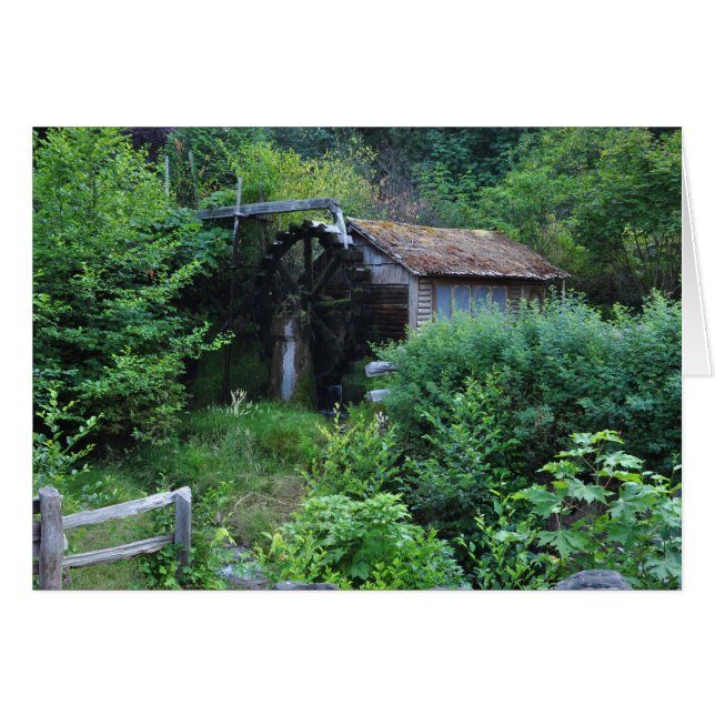 Rueda de agua de Dalby en Hwy 106, WA (Anverso (Horizontal))