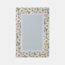 Rueda de área 4x6 de Dusty Blue Daisy Country