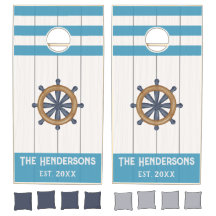 Rueda de barco náutico Boda personalizada