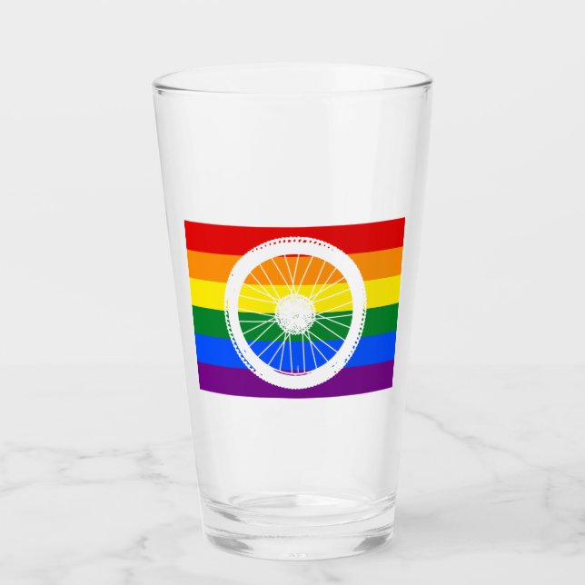 Rueda de ciclismo de orgullo (Anverso)