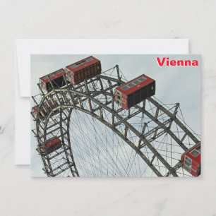 rueda de la fortuna del Prater, Viena, Austria tar